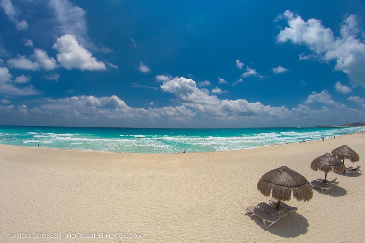 Apartment On The Beach With Terrace Ocean View, Brisas Cancun 01 By Beach & Ocean Apartments Εξωτερικό φωτογραφία