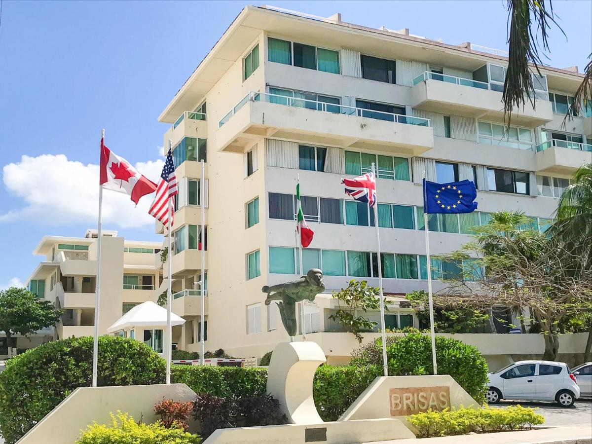 Apartment On The Beach With Terrace Ocean View, Brisas Cancun 01 By Beach & Ocean Apartments Εξωτερικό φωτογραφία