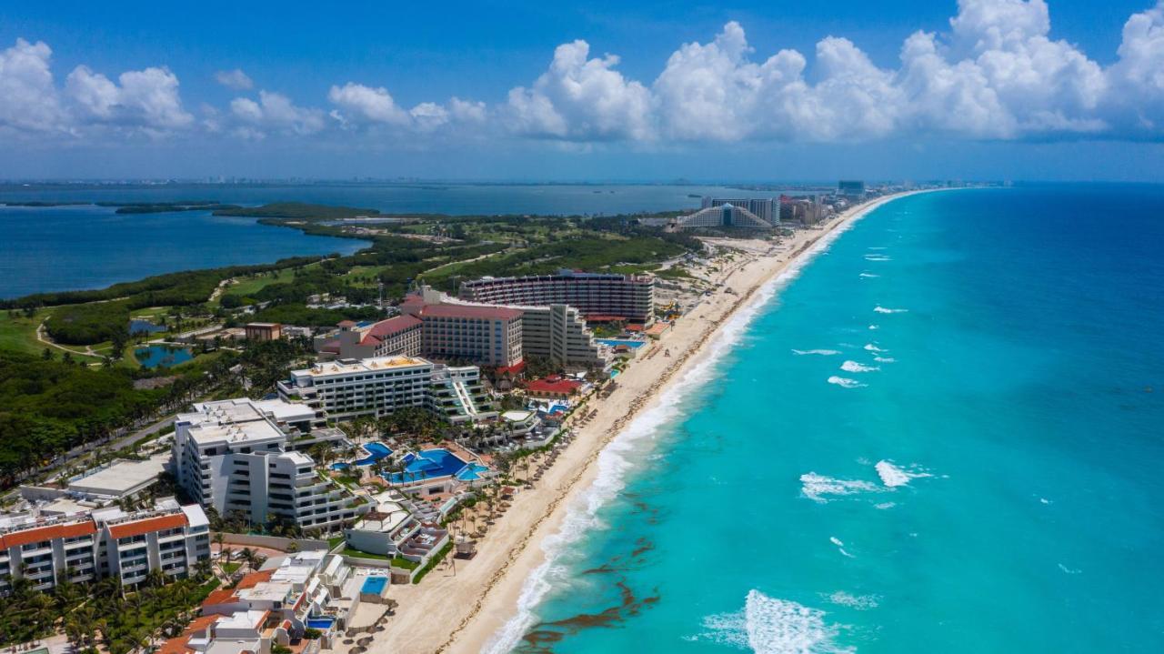 Apartment On The Beach With Terrace Ocean View, Brisas Cancun 01 By Beach & Ocean Apartments Εξωτερικό φωτογραφία