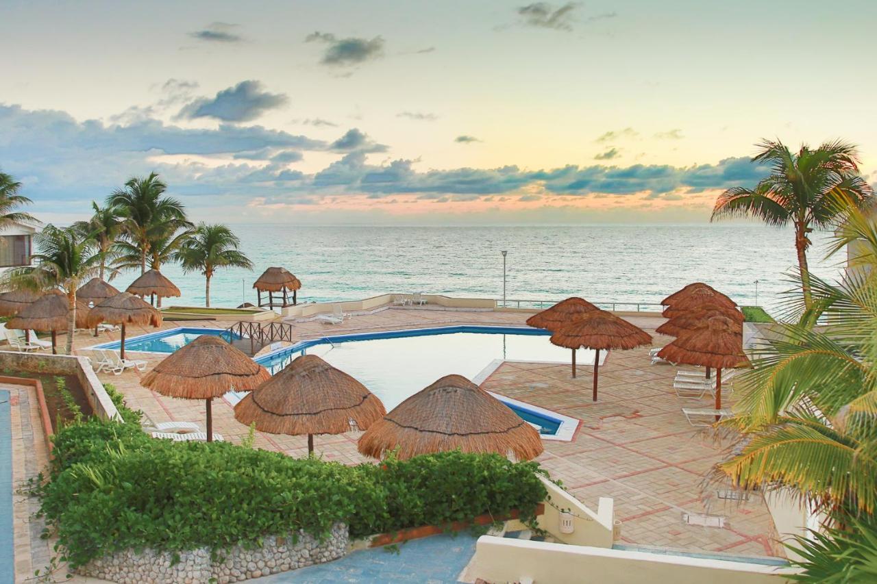 Apartment On The Beach With Terrace Ocean View, Brisas Cancun 01 By Beach & Ocean Apartments Εξωτερικό φωτογραφία