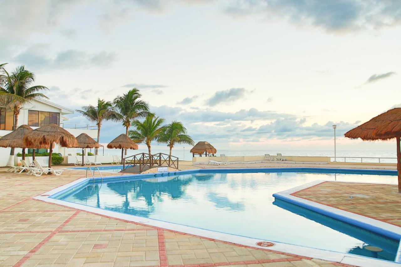 Apartment On The Beach With Terrace Ocean View, Brisas Cancun 01 By Beach & Ocean Apartments Εξωτερικό φωτογραφία