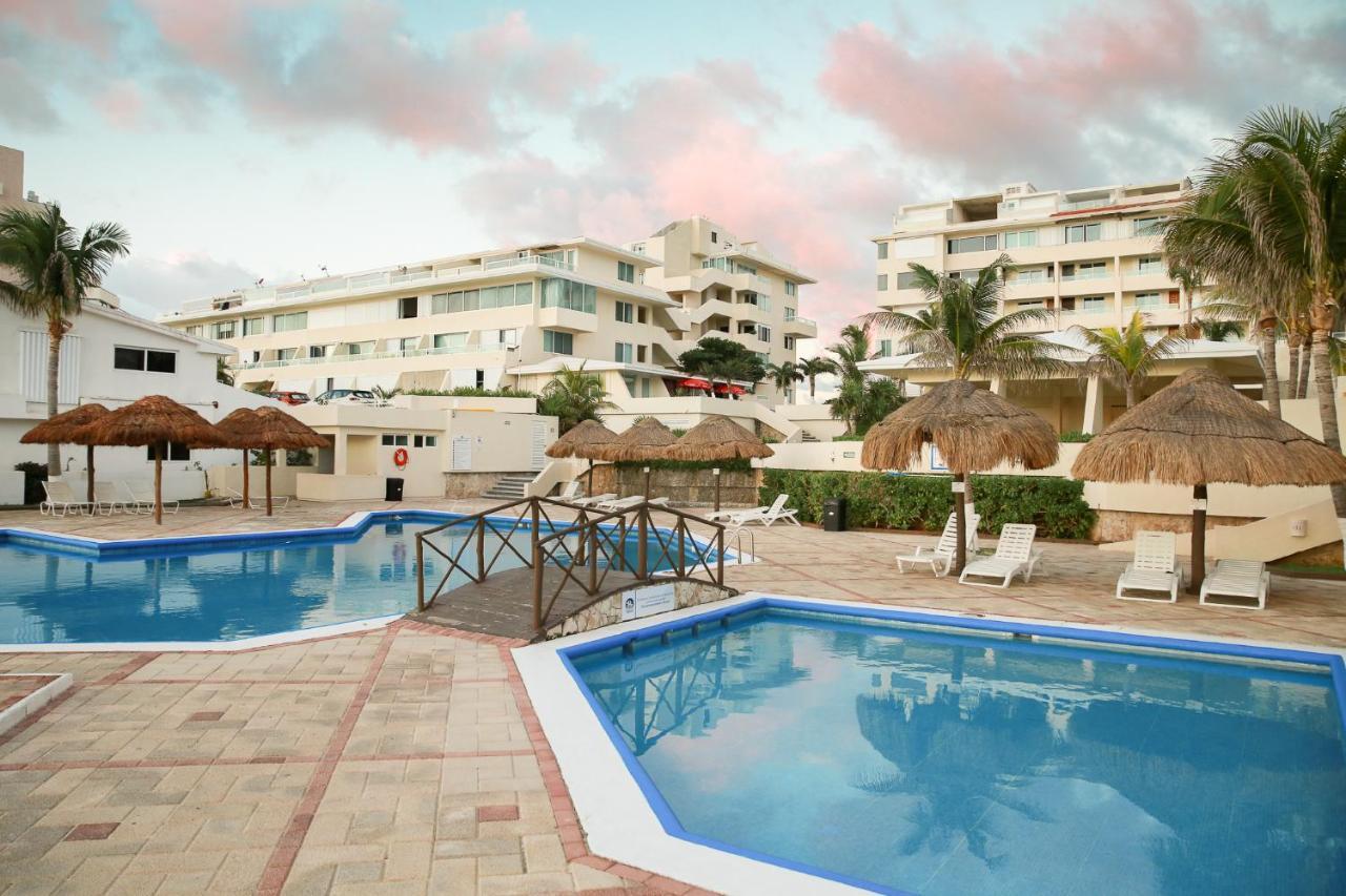Apartment On The Beach With Terrace Ocean View, Brisas Cancun 01 By Beach & Ocean Apartments Εξωτερικό φωτογραφία